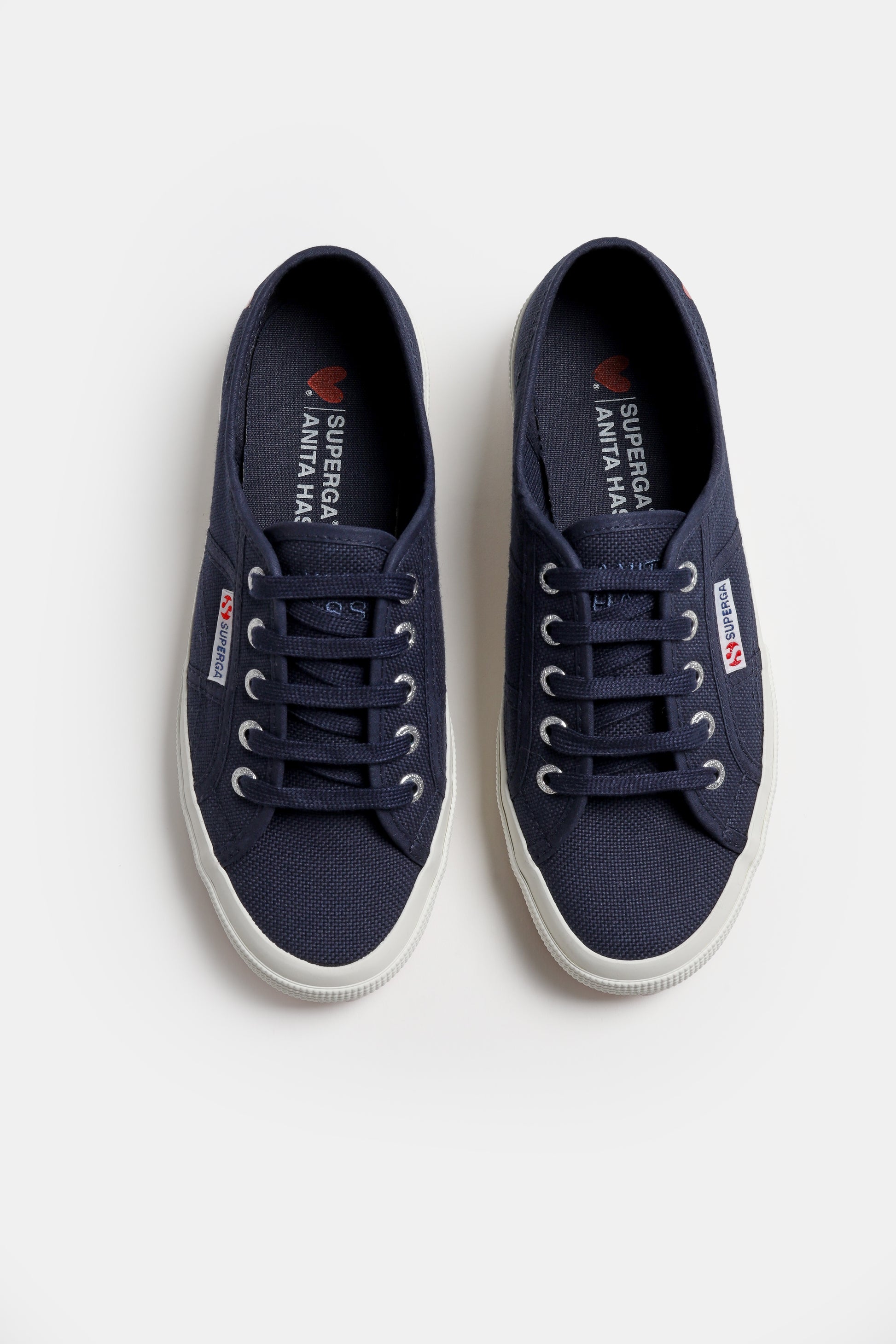 Sneaker 2750 'Heart' in NavySuperga x Anita Hass - Anita Hass