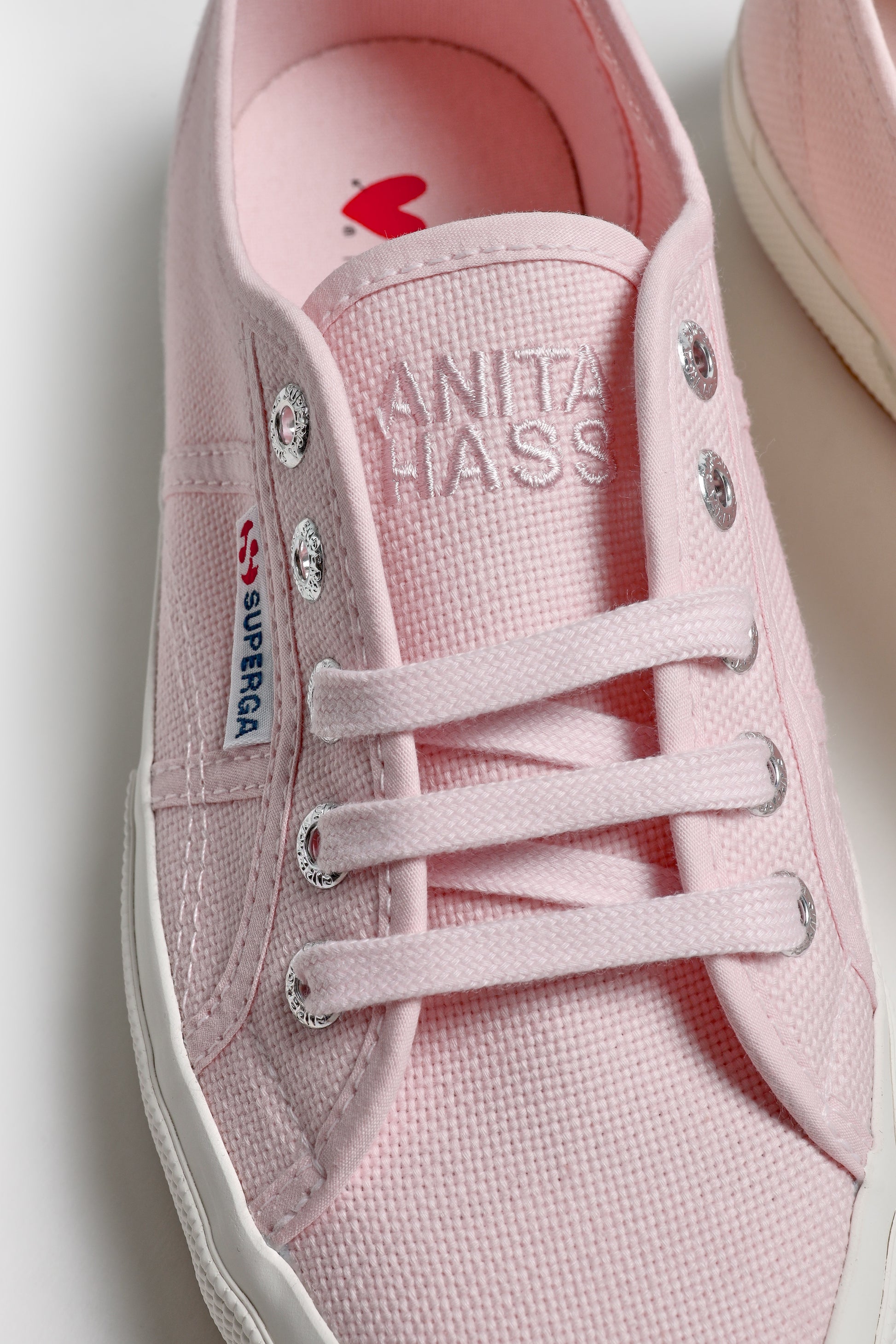 Sneaker 2750 'Heart' in RosaSuperga x Anita Hass - Anita Hass