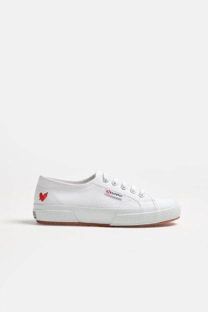 Sneaker 2750 'Heart' in WeißSuperga x Anita Hass - Anita Hass