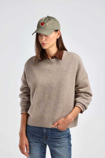 Cap Heart in Oliv NylonAnita Hass - Anita Hass