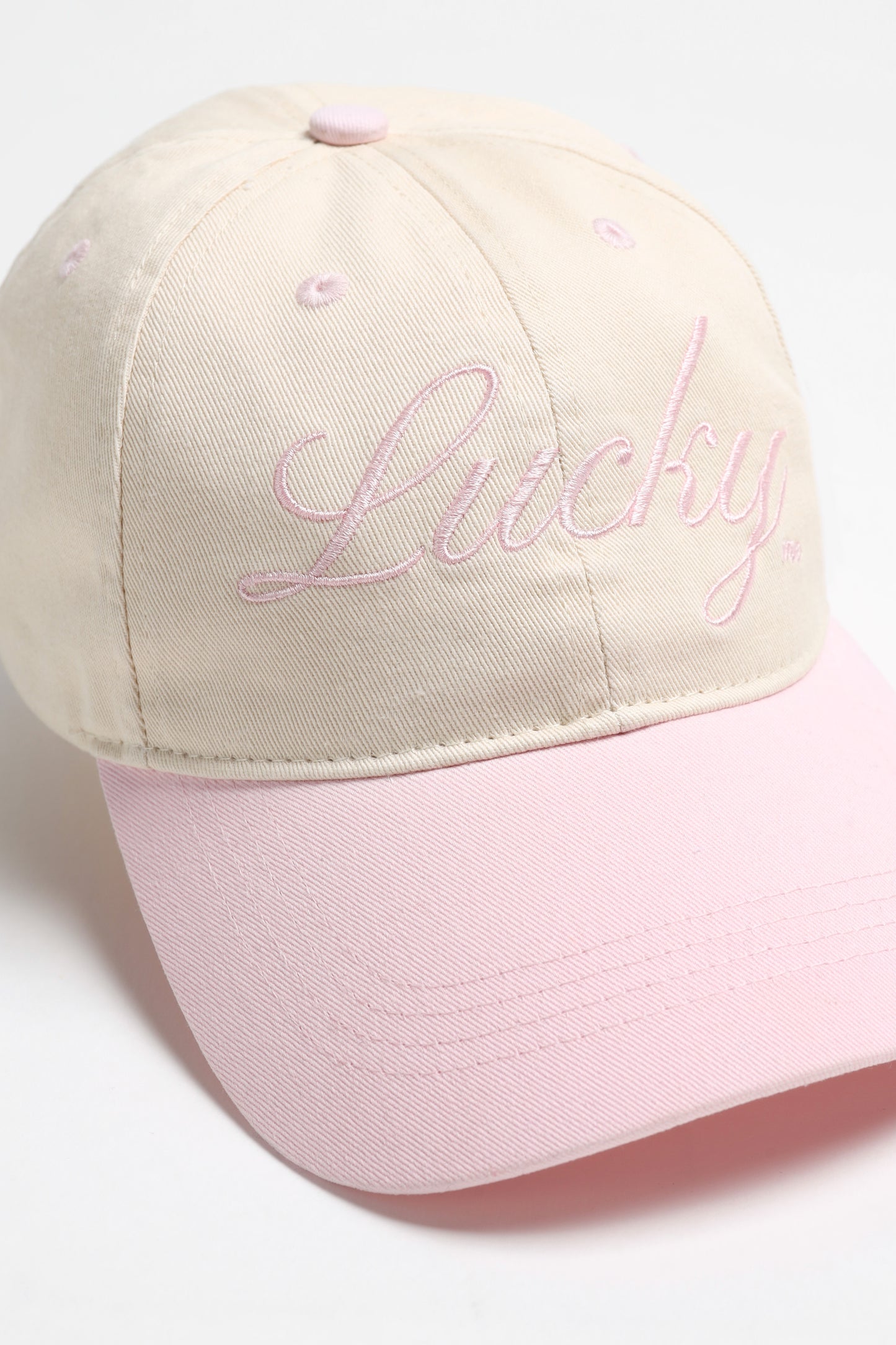 Cap Lucky in Ivory/BlushAnita Hass - Anita Hass