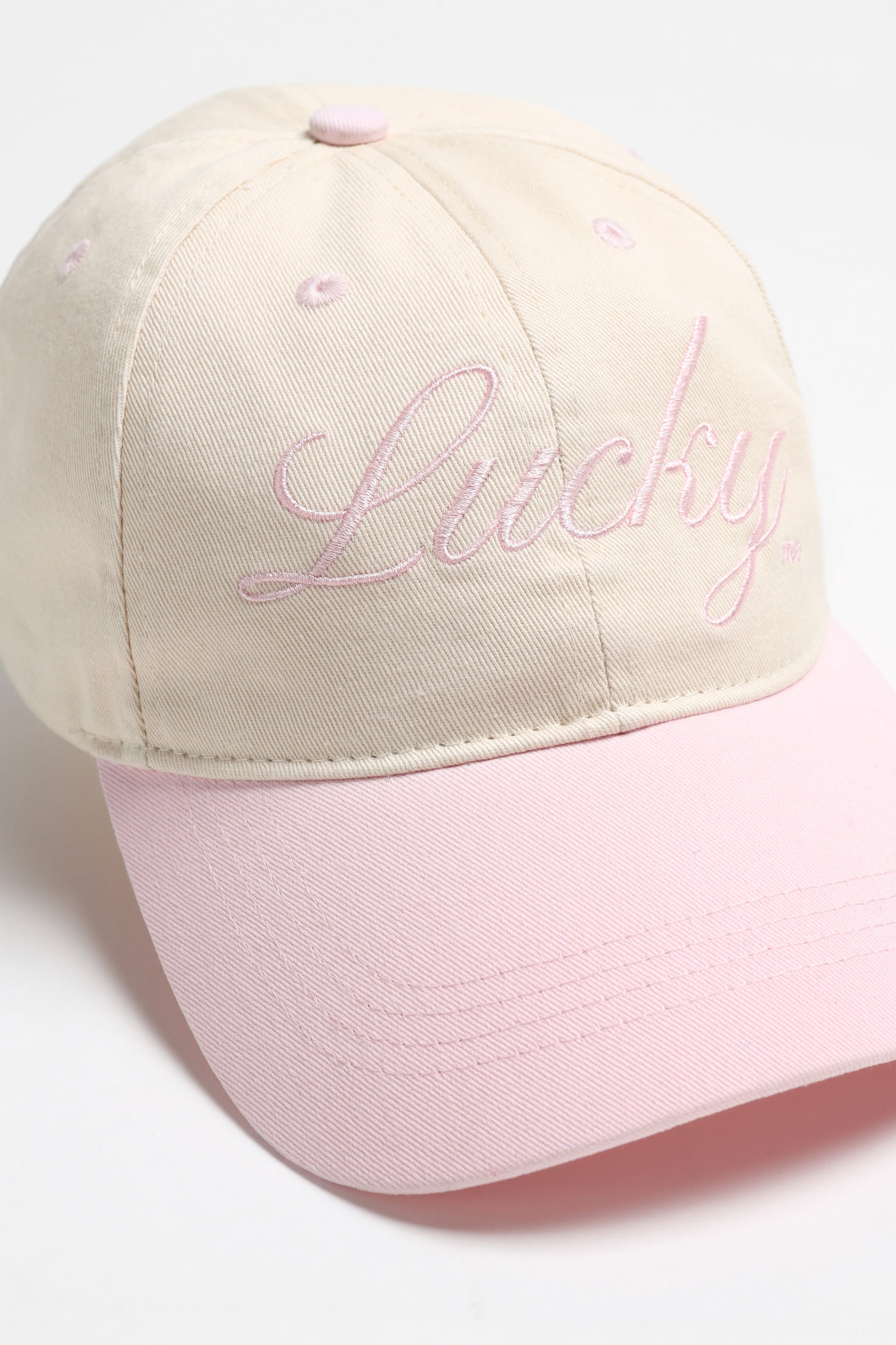 Cap Lucky in Ivory/BlushAnita Hass - Anita Hass