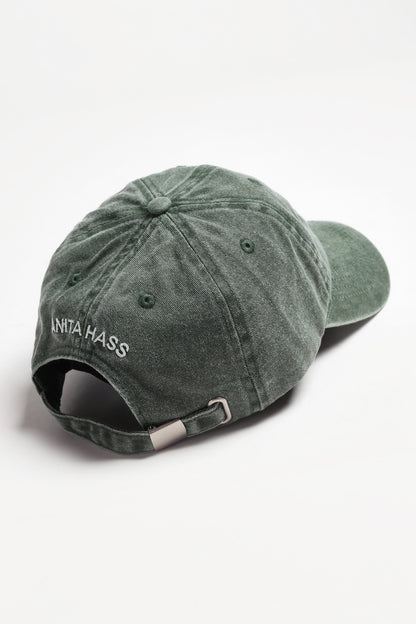 Cap 'Heart' in Washed GreenAnita Hass - Anita Hass