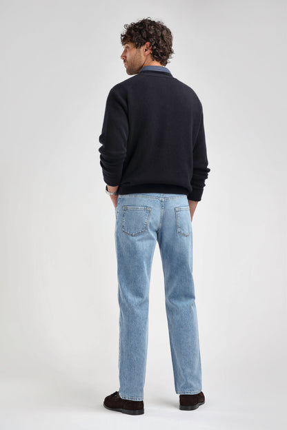 Cardigan Jimmy in NavyLadneri Men - Anita Hass