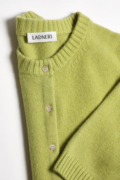 Cardigan Poupette Soleil in Matcha