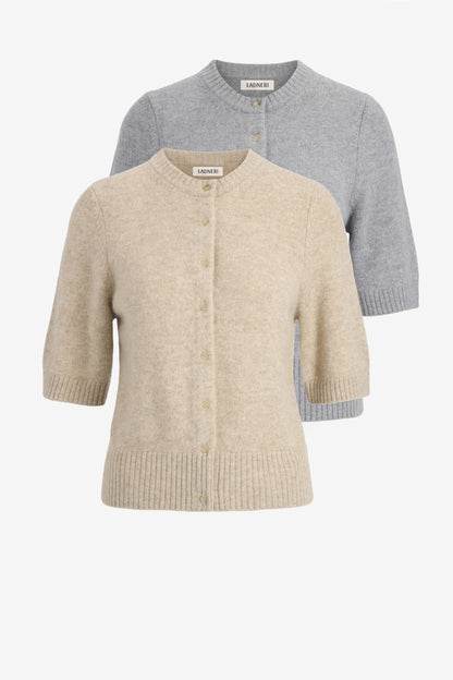 Cardigan Set Poupette Soleil in Feline/Beach PebbleLadneri - Anita Hass
