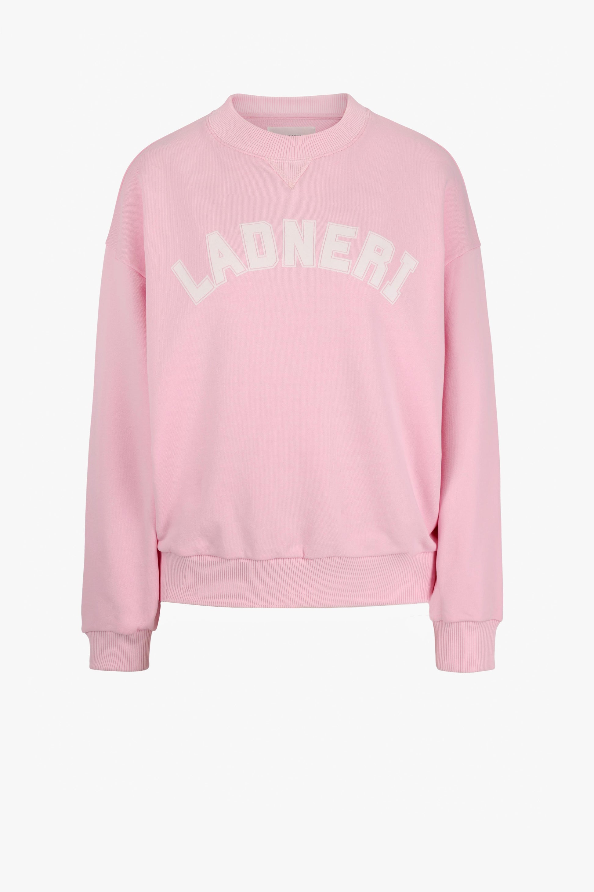 Sudadera universitaria en rosa – - Main Image