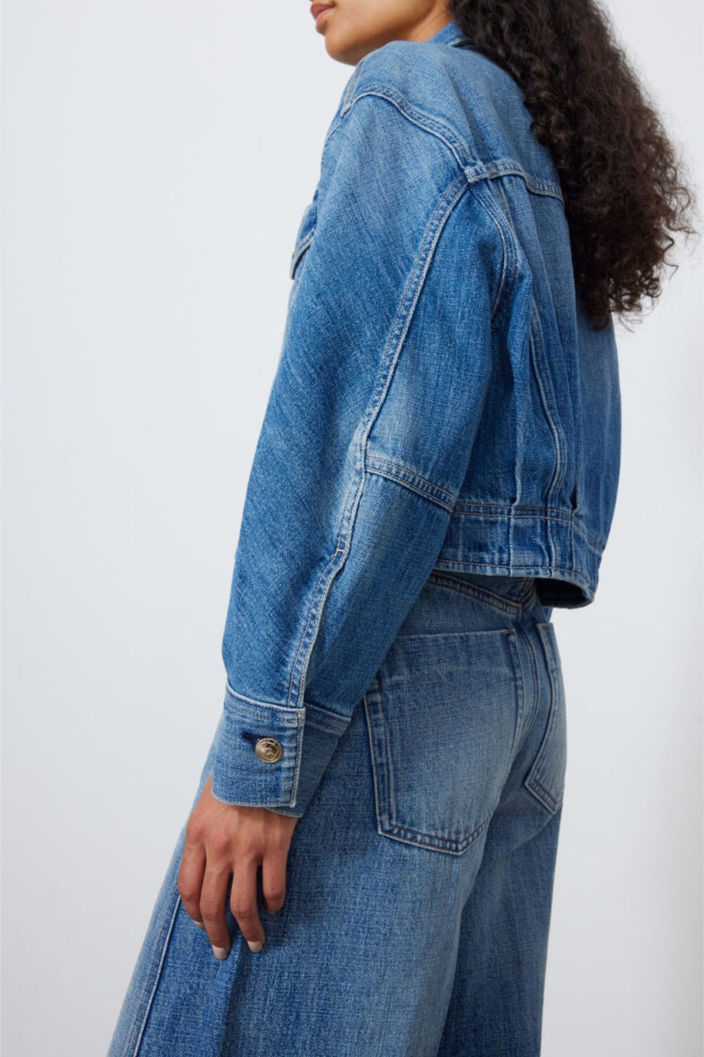 The Mhor denim jacket in Blair