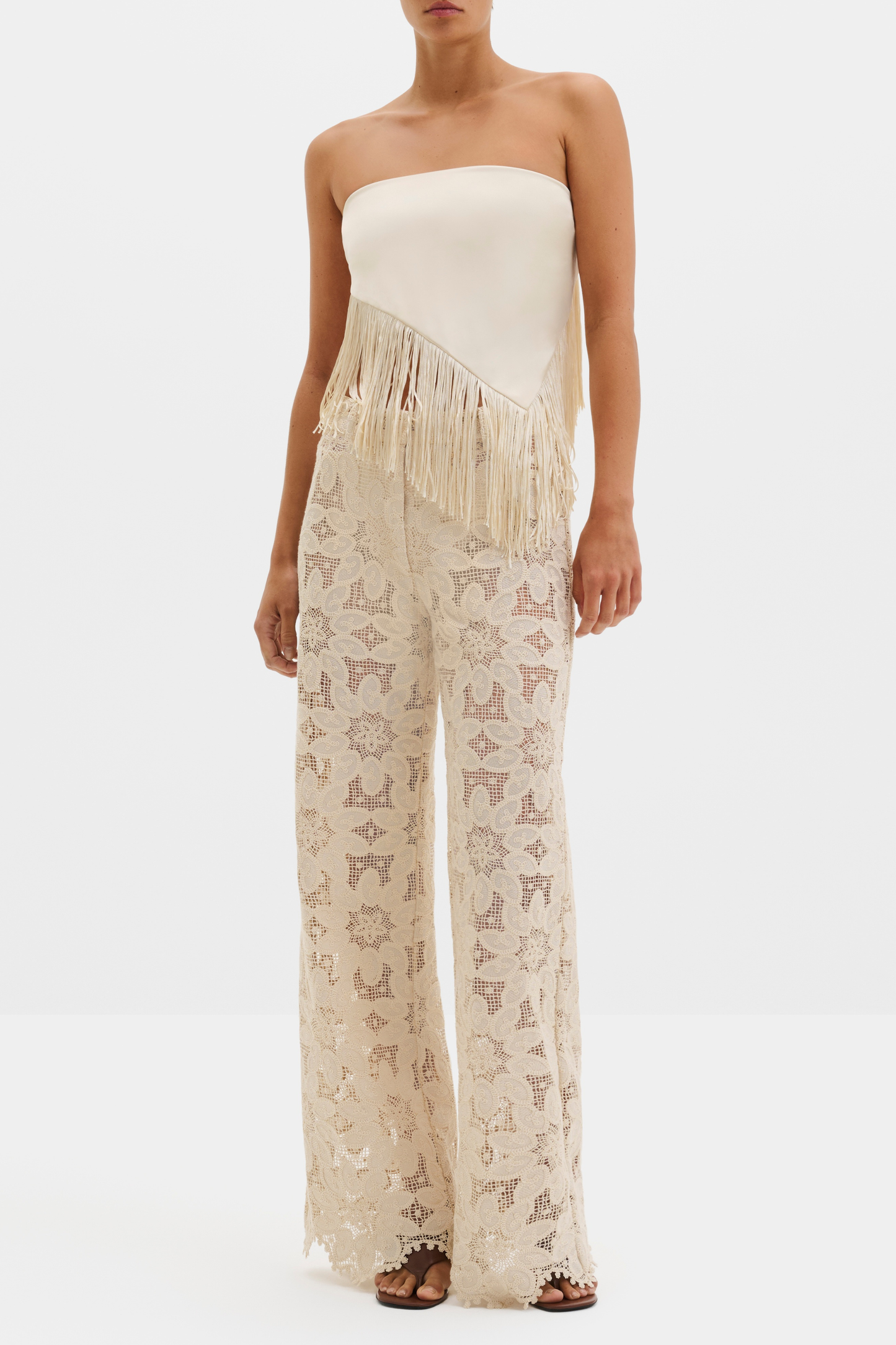 Shawl Nalia in Pearl