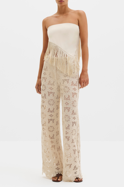 Shawl Nalia in Pearl