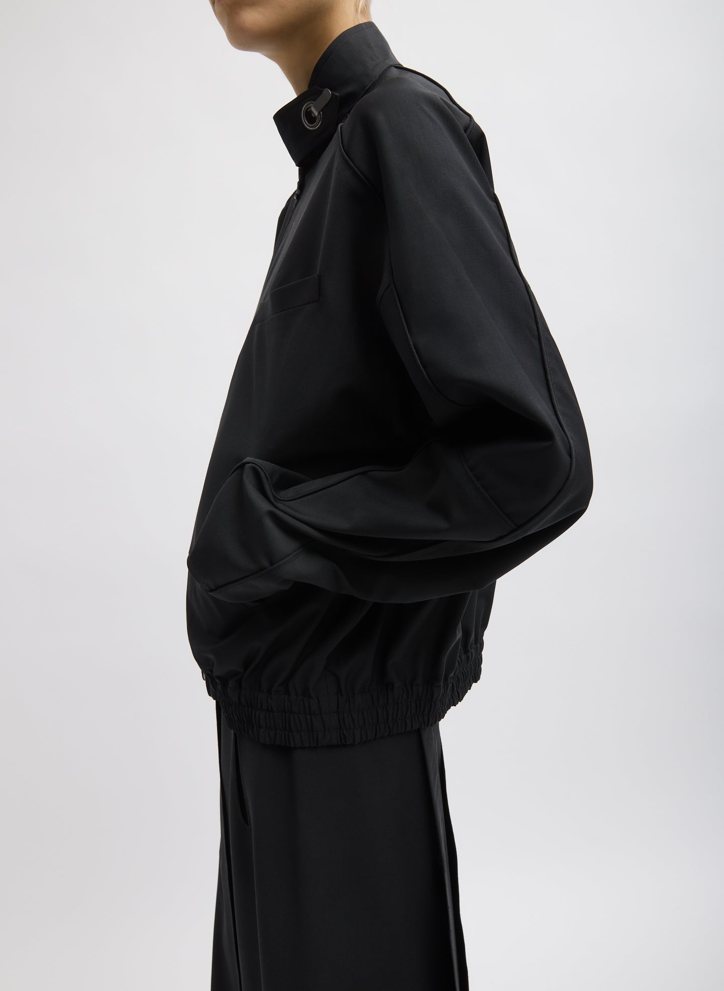 Jacke Tropical Wool in SchwarzTibi - Anita Hass