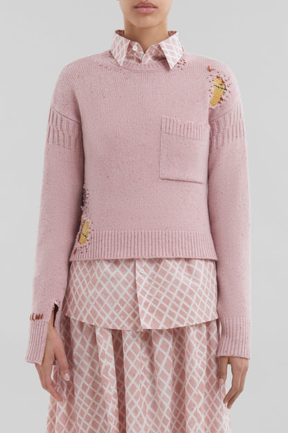 Pullover Patchwork in PeonyMarni - Anita Hass