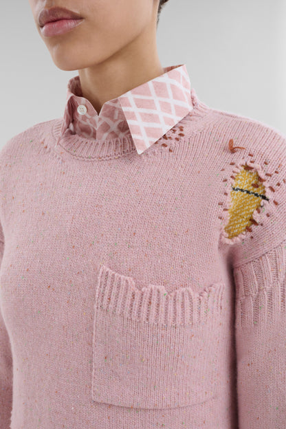 Pullover Patchwork in PeonyMarni - Anita Hass