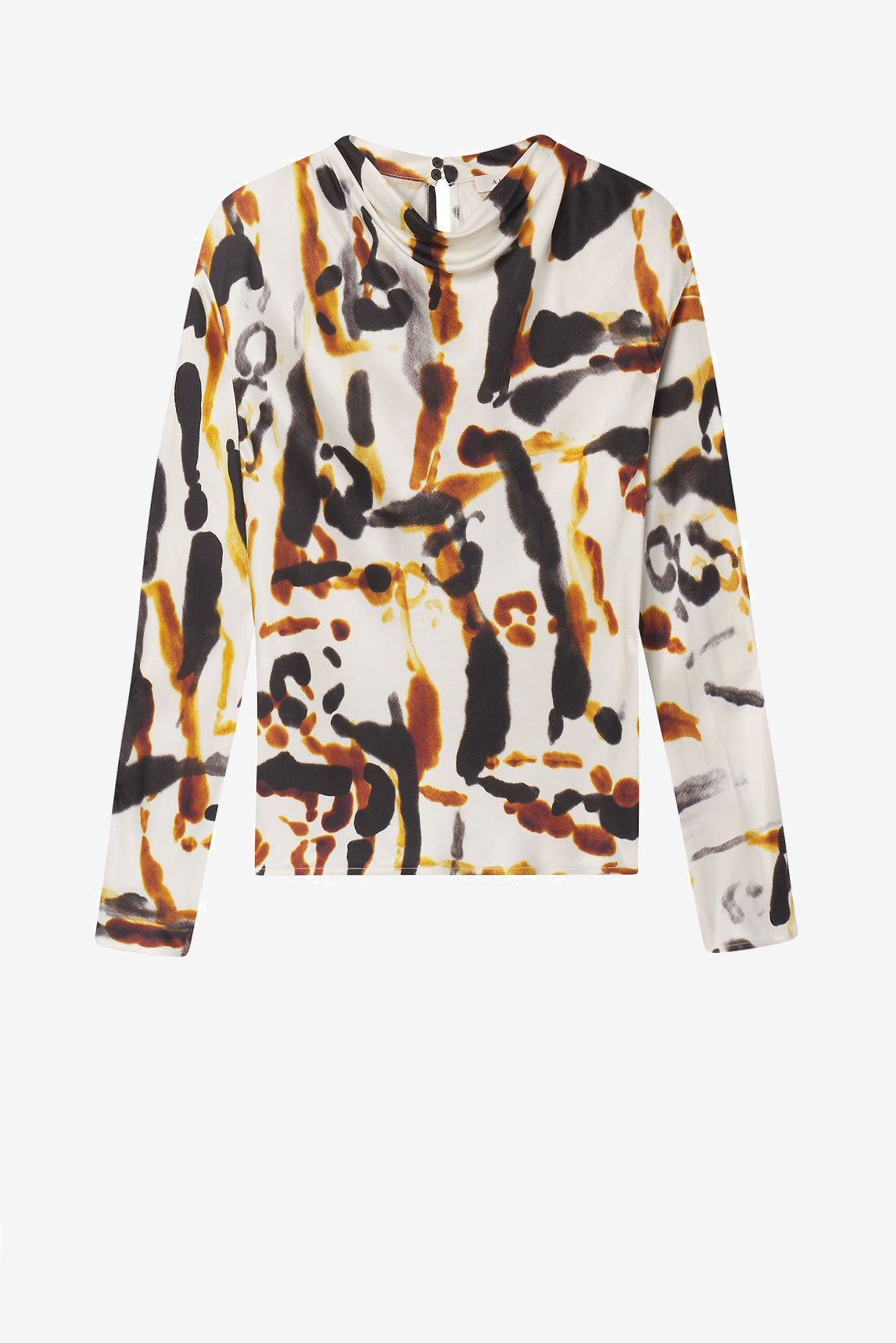 Bluse Georgia in Schwarz/CamelA.L.C. - Anita Hass