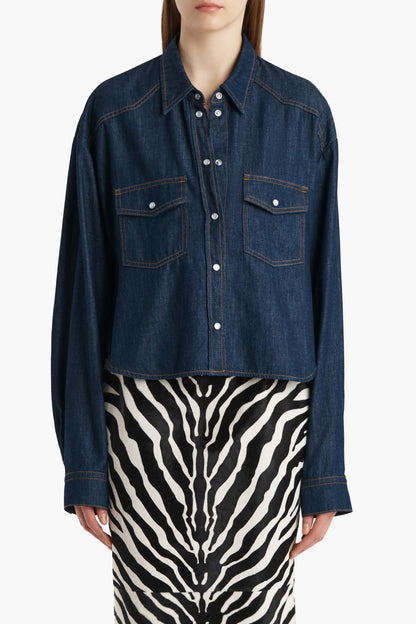 Grenon denim blouse in Benson