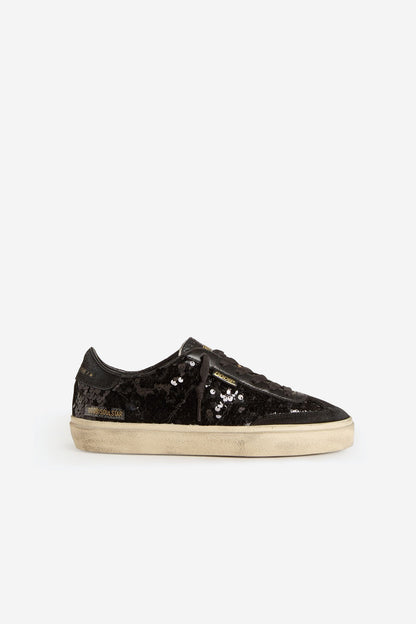 Soul Star sneaker in Black Sequins