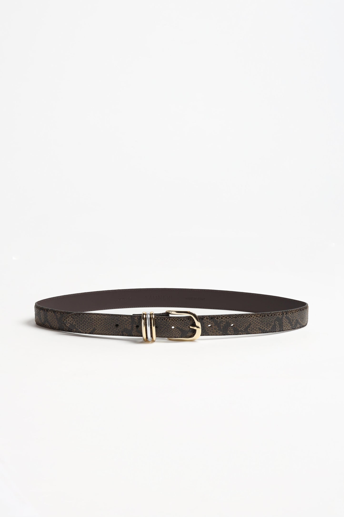 Gürtel Velin in Brown SnakeLadneri - Anita Hass