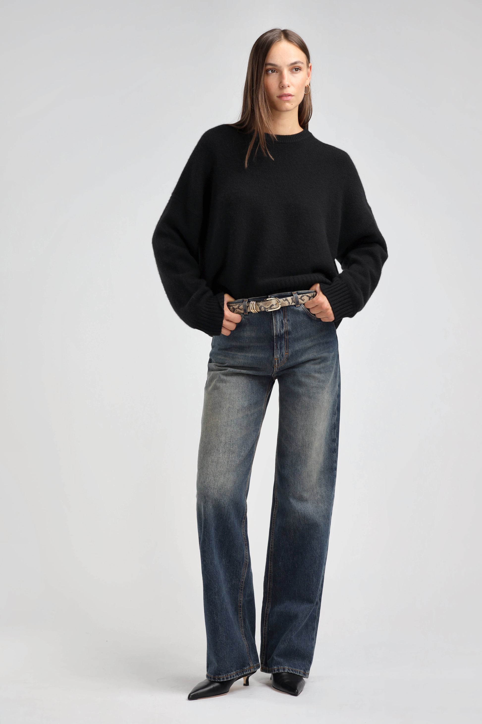 Gürtel Velin in Sand SnakeLadneri - Anita Hass