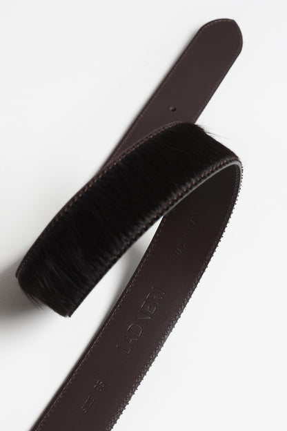 Gürtel Velin in Brown PonyLadneri - Anita Hass