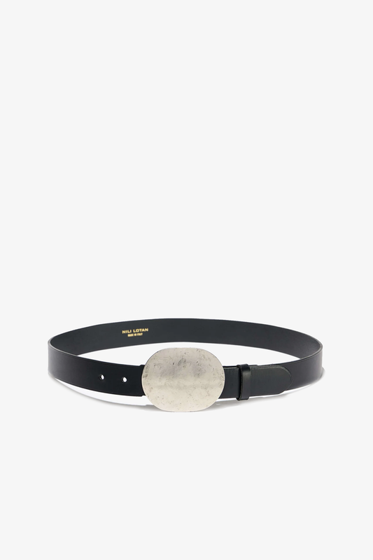 Belts Wayne in Black/Silver