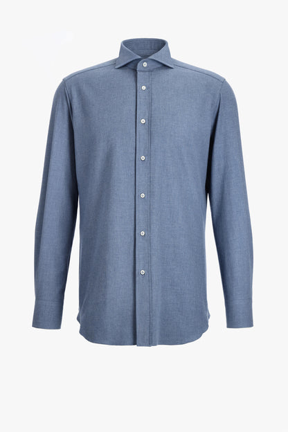 Hemd Bruno in BlauLadneri Men - Anita Hass