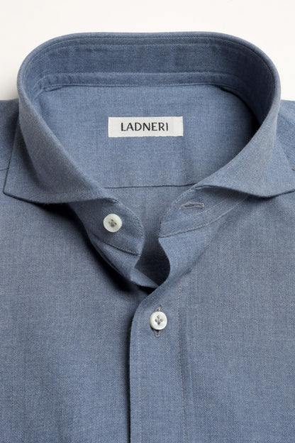 Hemd Bruno in BlauLadneri Men - Anita Hass