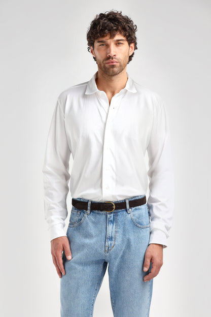 Hemd Luca in WeißLadneri Men - Anita Hass