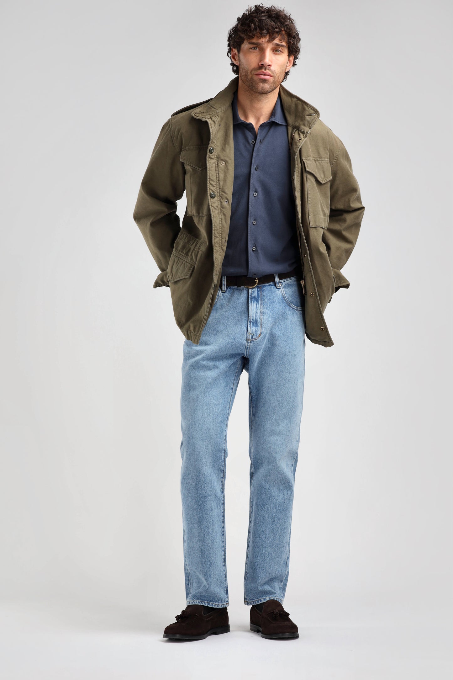 Hemd Michael in NavyLadneri Men - Anita Hass