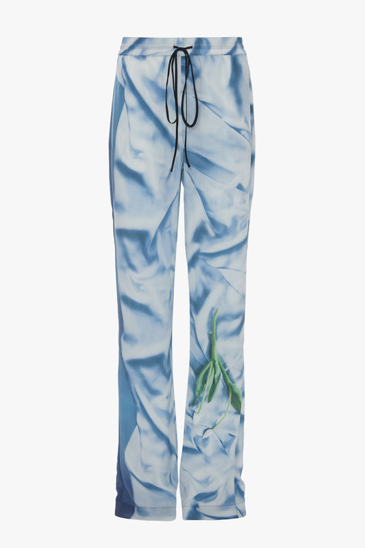 Hose Pyjama in Flowers Ice BlueVictoria Beckham - Anita Hass