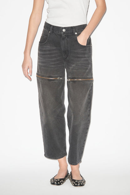 Jeans Salia in Faded BlackMarant Etoile - Anita Hass