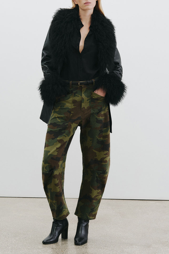 Shon trousers in camouflage