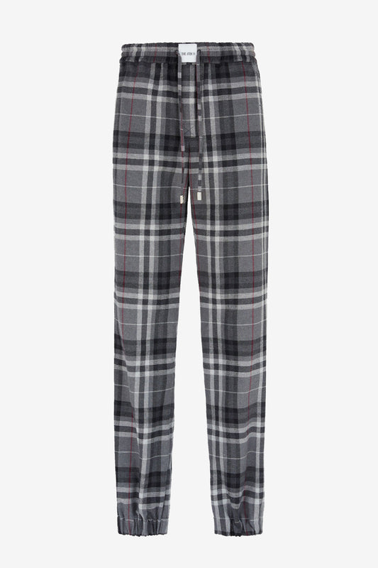 Hose in Grey Check