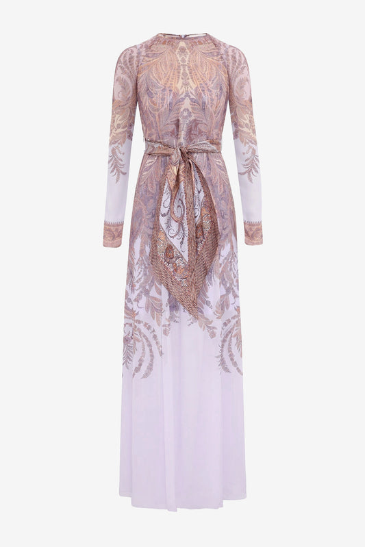 Kleid Hypnotic Sheath in Lilac PaisleyZimmermann - Anita Hass