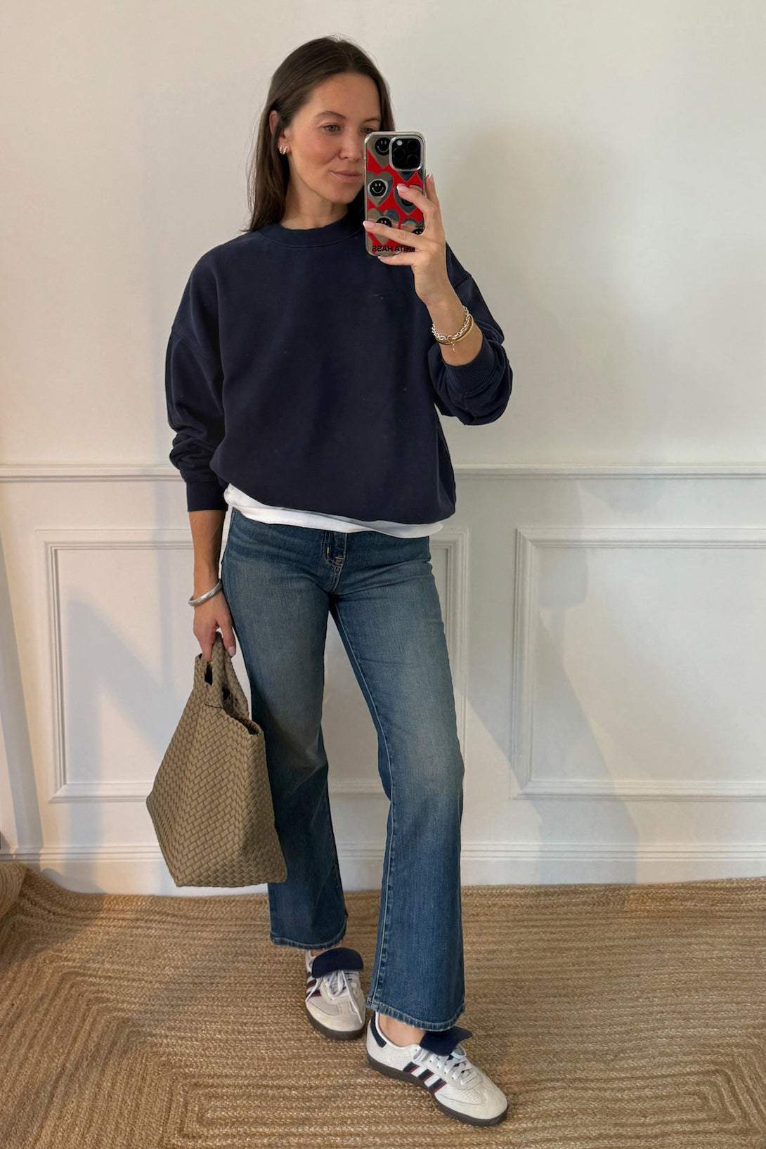 Sweatshirt Montmartre in Dark Navy