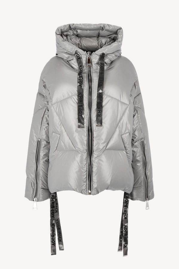 Puff Khris Iconic down jacket in silver
