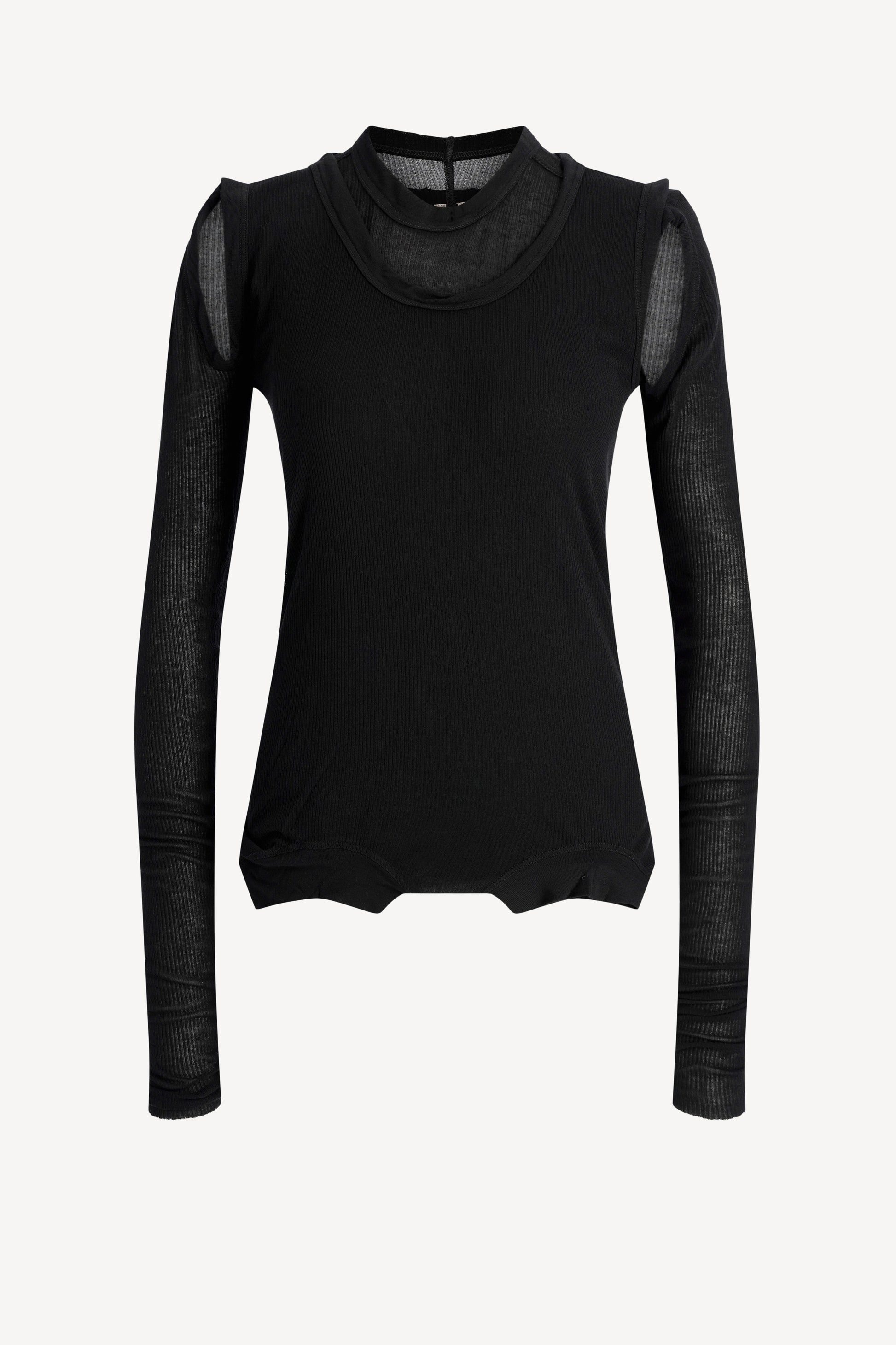 T-Shirt Cropped Banana in SchwarzRick Owens - Anita Hass