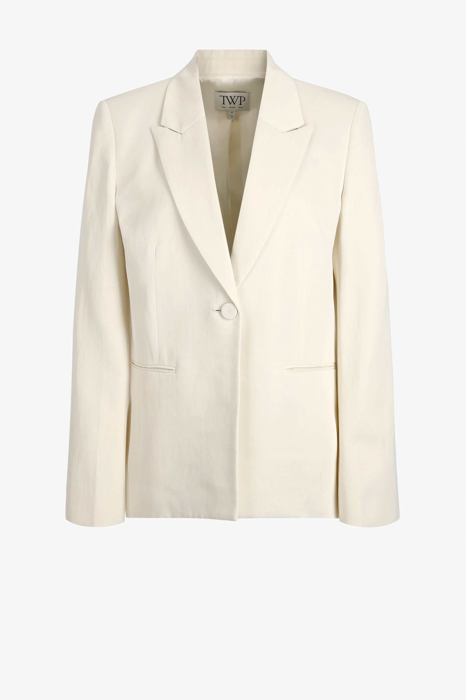 Blazer Her Fit in BoneTWP Clothing - Anita Hass