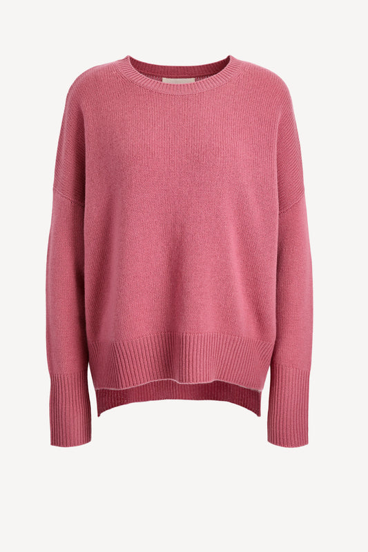 Mila sweater in rose pink