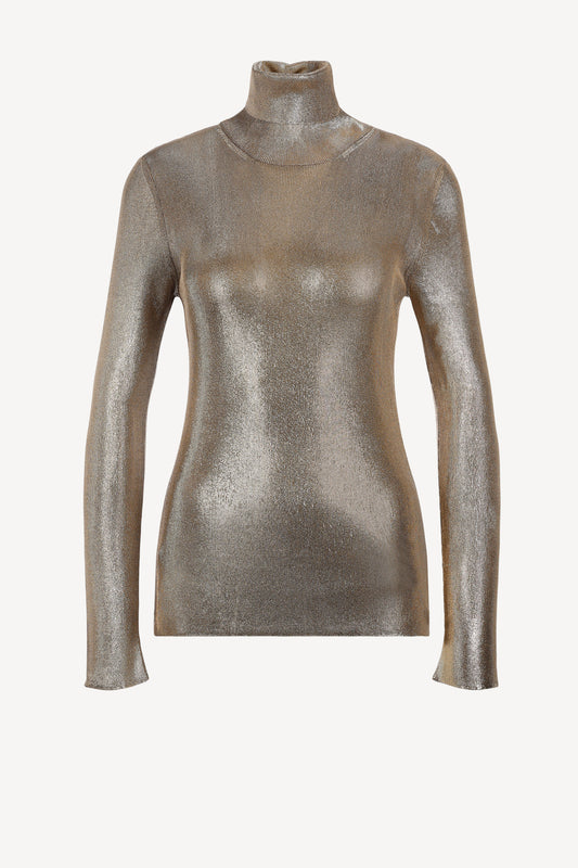 Longsleeve Wet Look in GoldTom Ford - Anita Hass