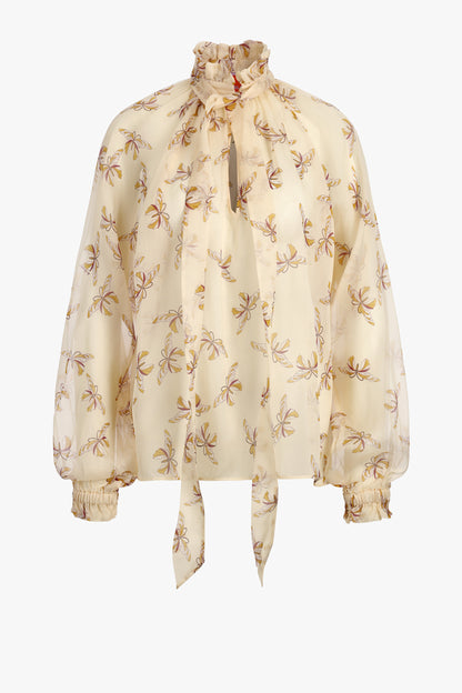 Bluse Cerere in Farfalla ButtercreamLa Double J - Anita Hass
