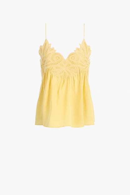 Top Rosie Lace in Dandelion