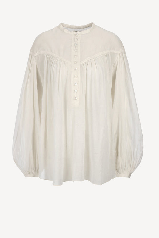 Kiledia blouse in white