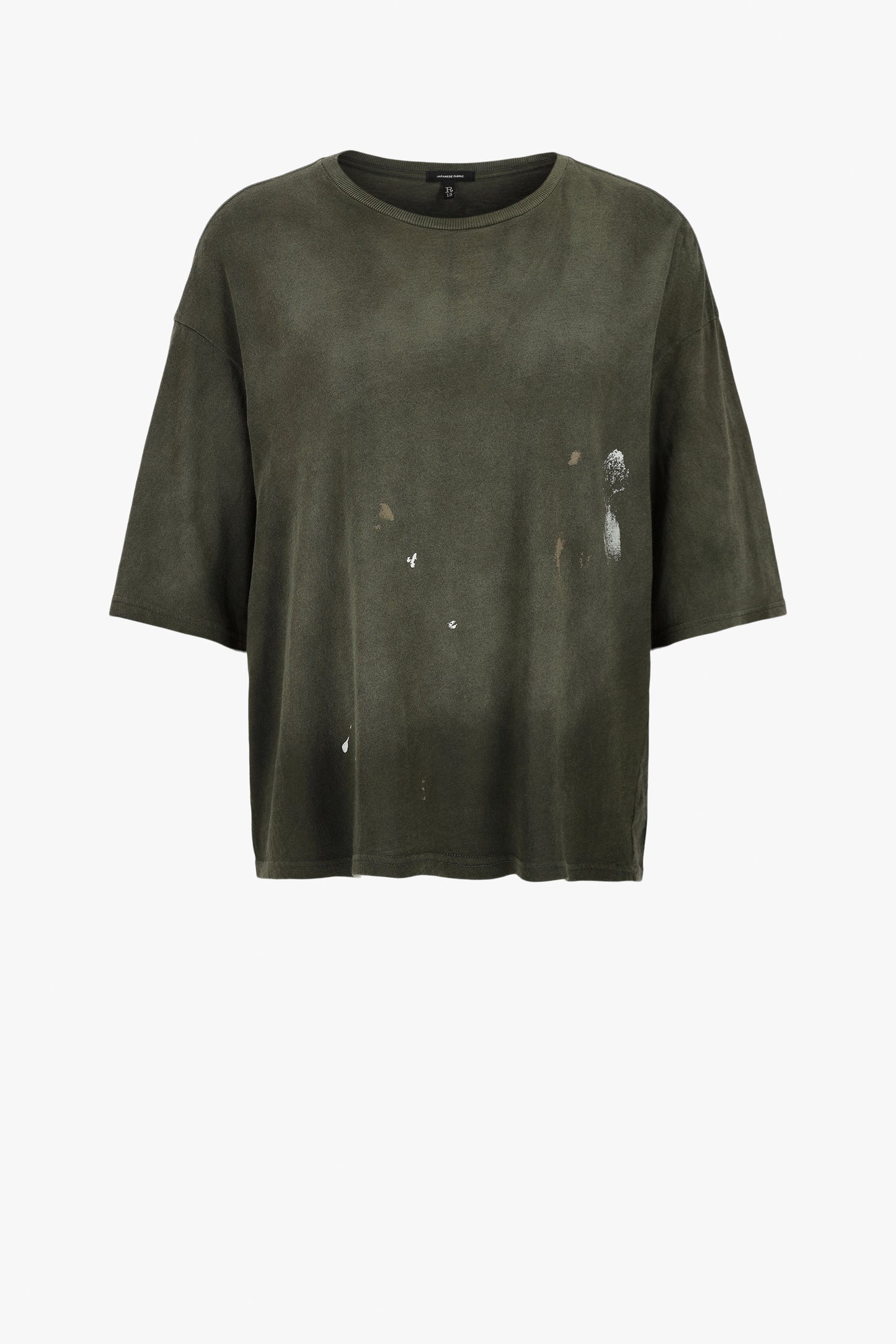 Oversized T-shirt in Washed Olive