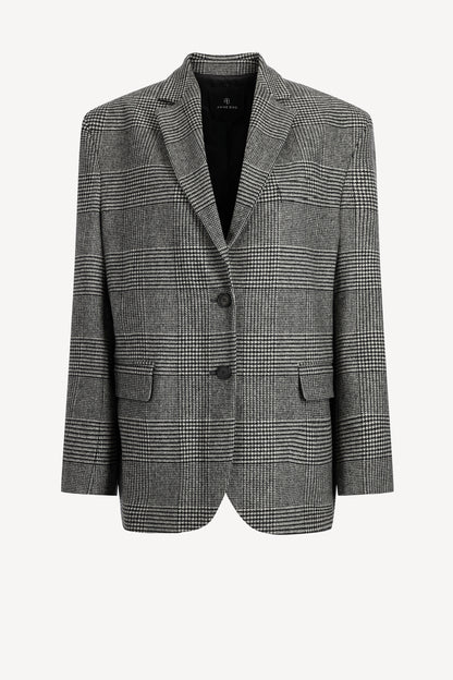 Blazer Quinn in Black/Grey PlaidAnine Bing - Anita Hass