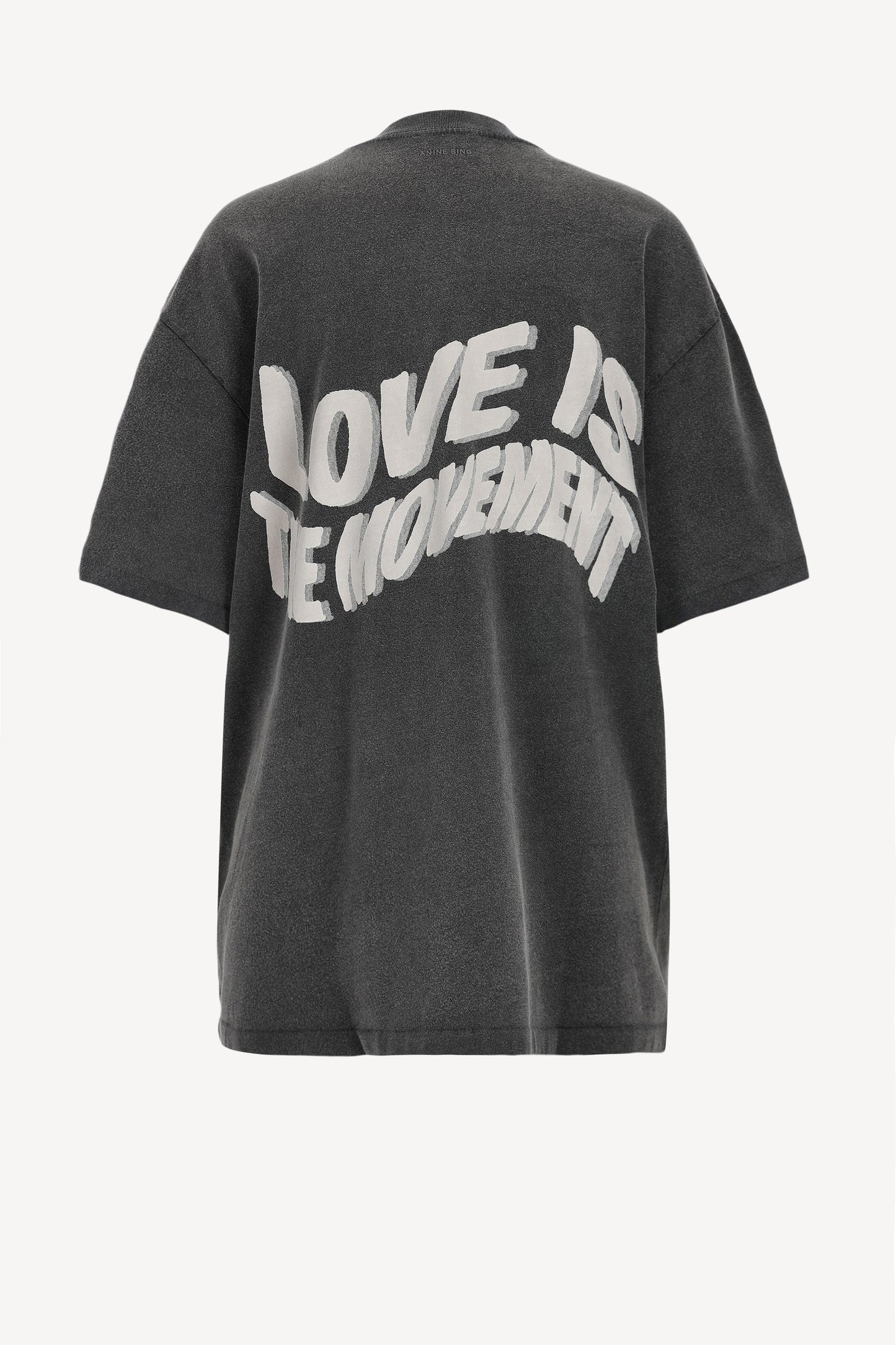 T-Shirt Kent Love in Washed BlackAnine Bing - Anita Hass