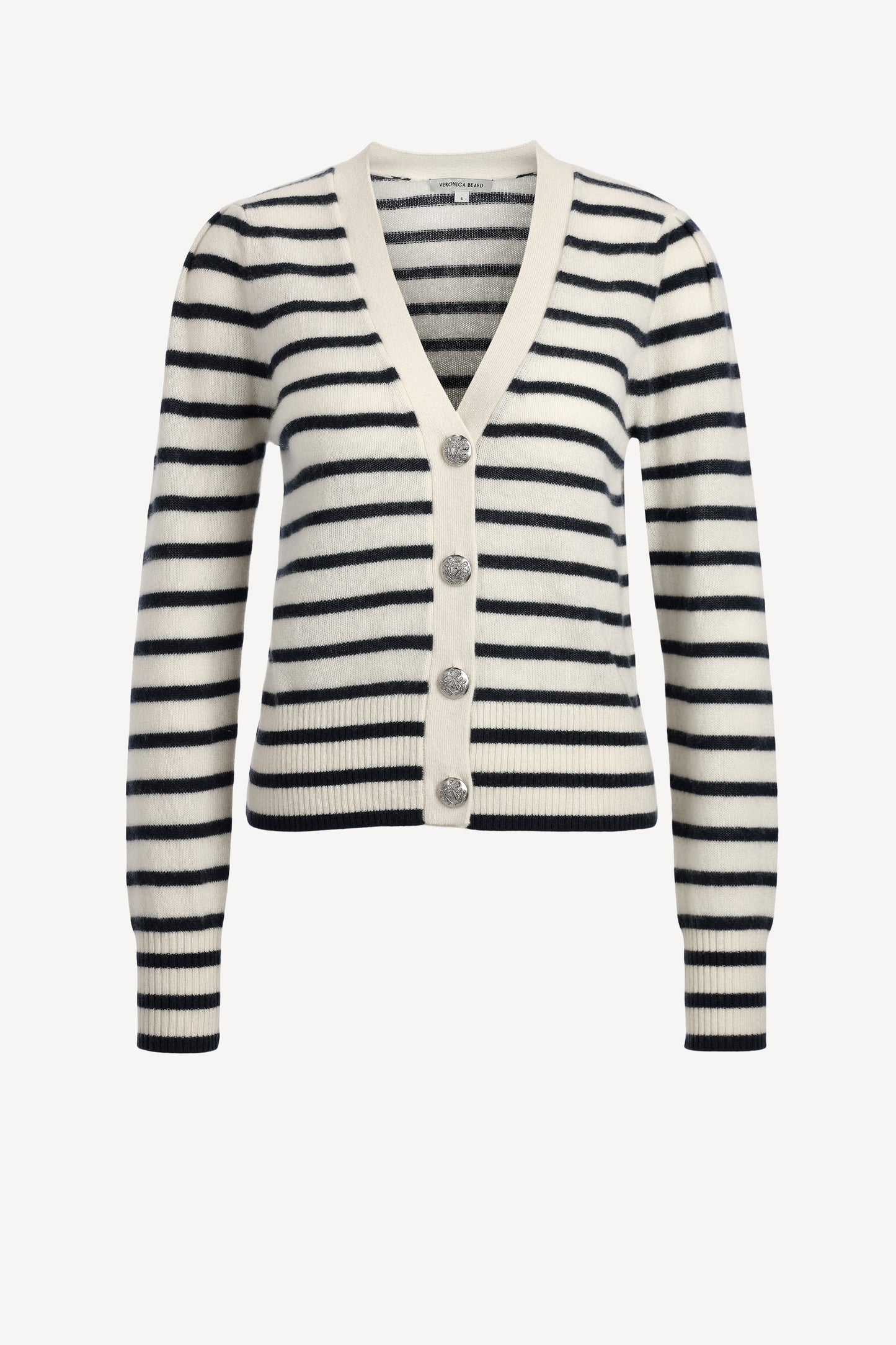 Cardigan Solene in Ivory/NavyVeronica Beard - Anita Hass