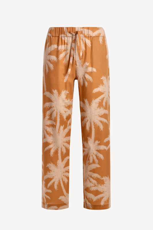 Belem trousers in Sunbaked/Cream