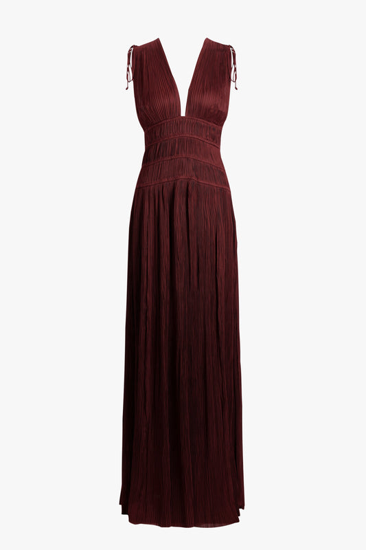 Kleid Tasneem in Claret