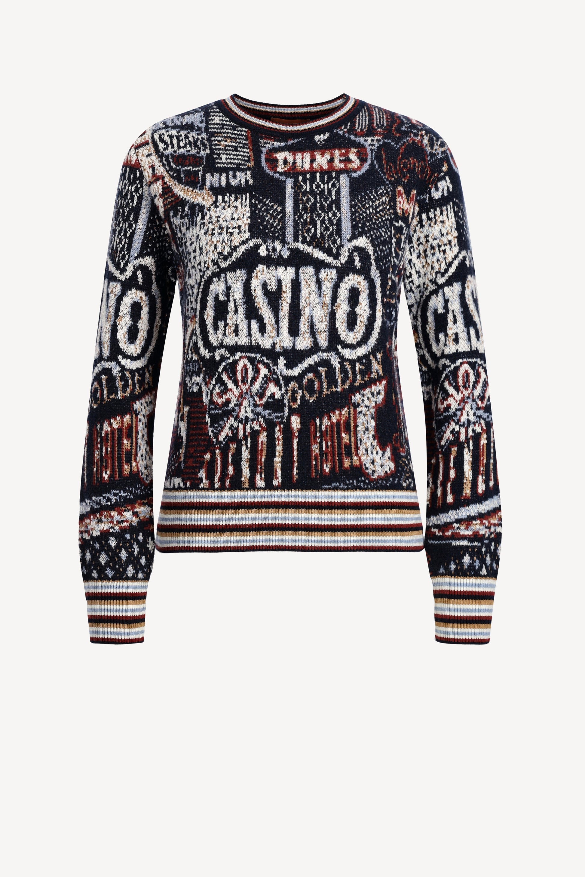 Pullover Casino in NavyMissoni - Anita Hass