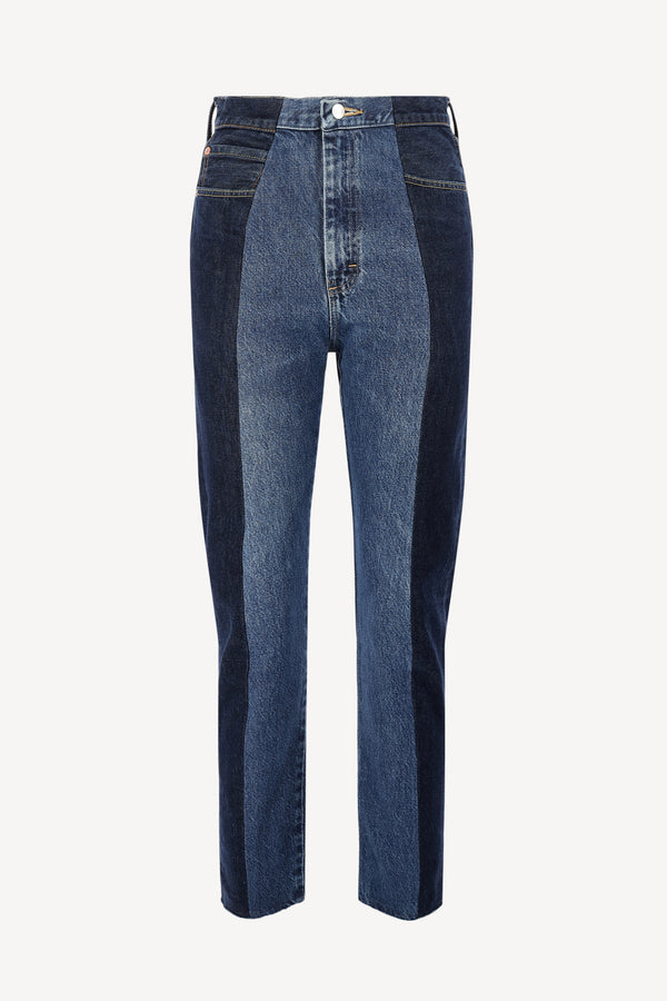 Jeans Straight in Mid/Dark BlueE.L.V. Denim - Anita Hass